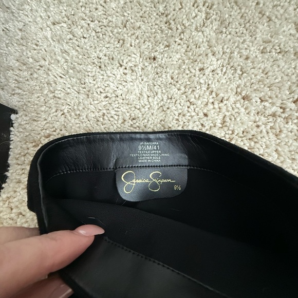 Jessica Simpson Black Over-the-Knee Pointed Toe Stiletto Boot - Picture 2 of 3